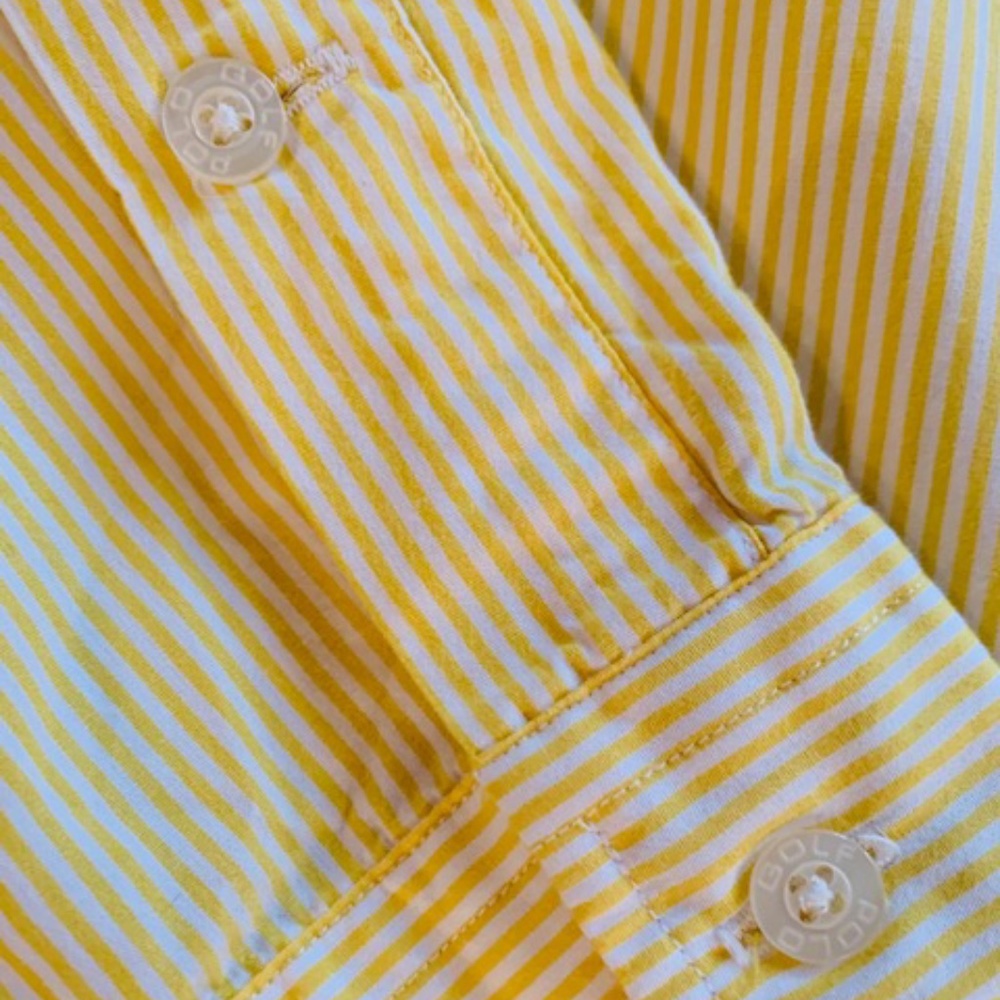 Polo Golf Men's L/S Striped Woven Shirt - Picture 6 of 9